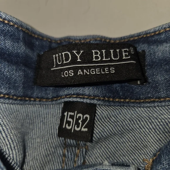 Judy Blue Denim Cargo Pants Jeans Women's Size 15/32 - Picture 2 of 3